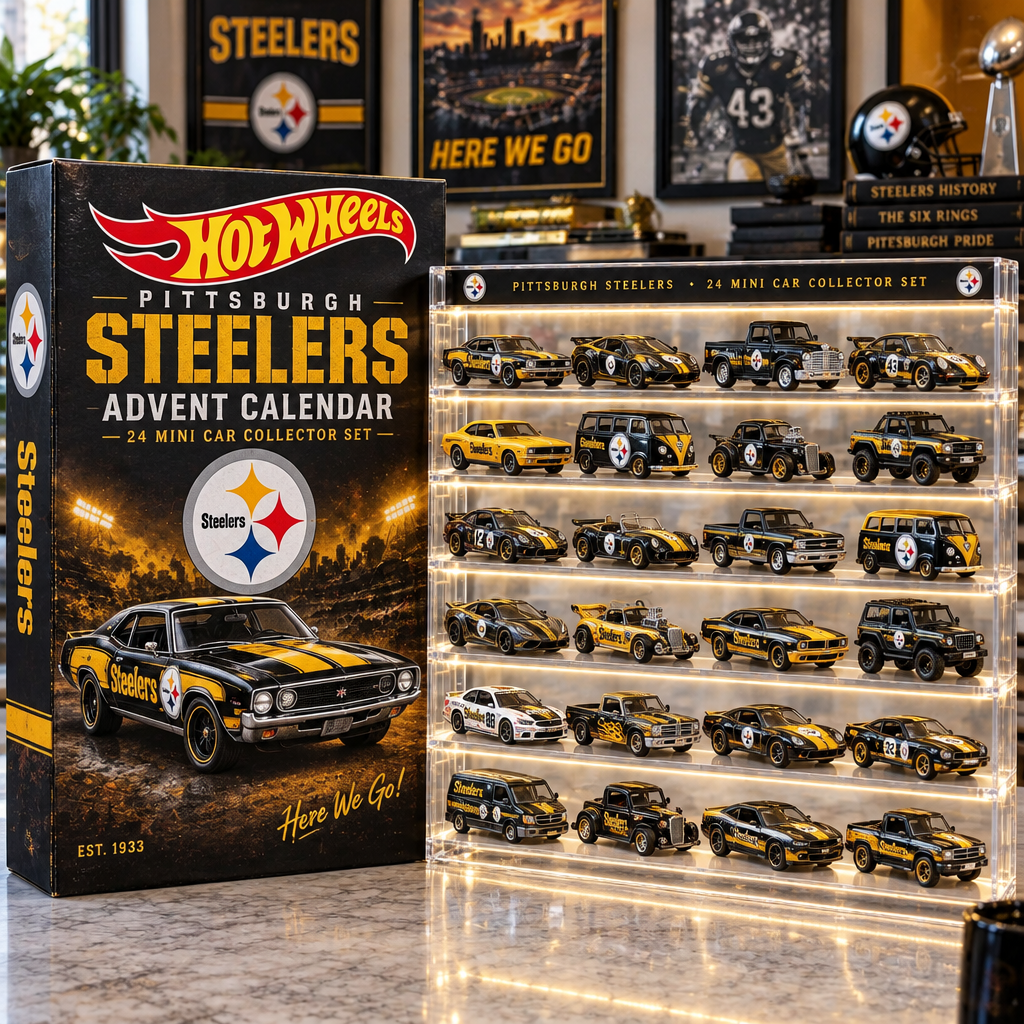 Pittsburgh Steelers Premium Mini Car Advent Calendar